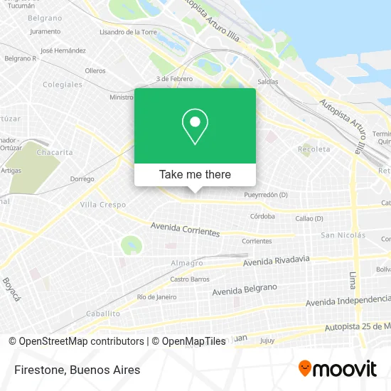Firestone map