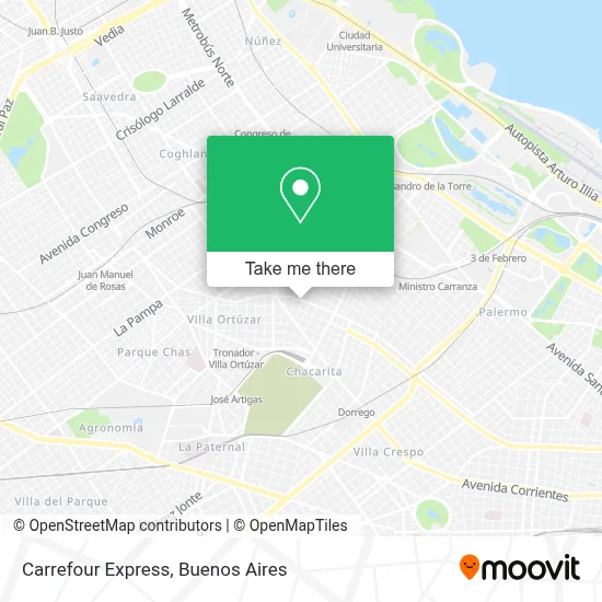 Carrefour Express map