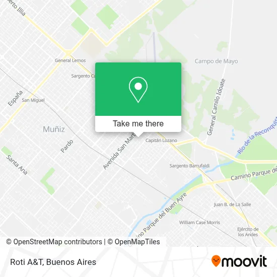 Roti A&T map