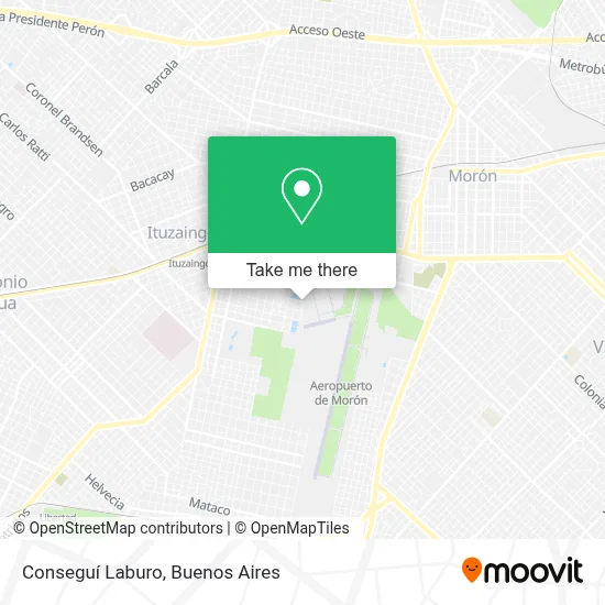 Conseguí Laburo map