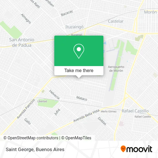 Saint George map