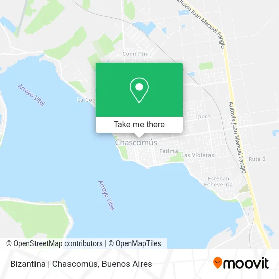 Bizantina | Chascomús map