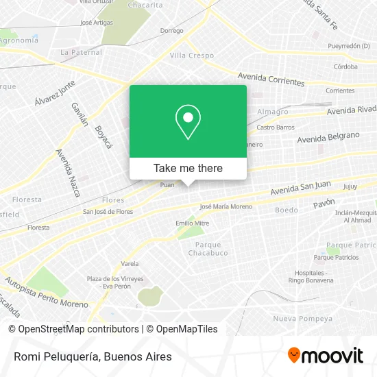 Romi Peluquería map