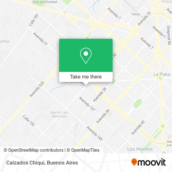 Calzados Chiqui map