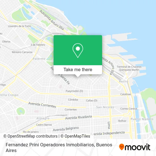 Fernandez Prini Operadores Inmobiliarios map