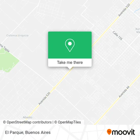 El Parque map