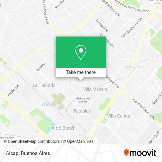 Alcap map