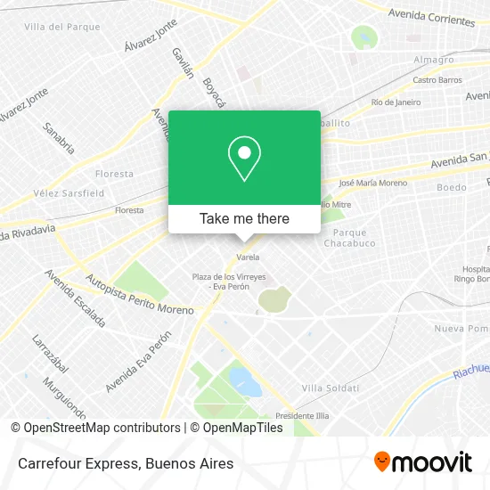 Carrefour Express map