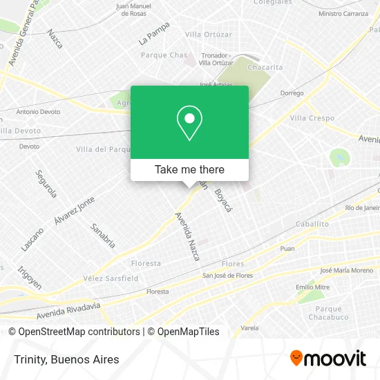 Trinity map