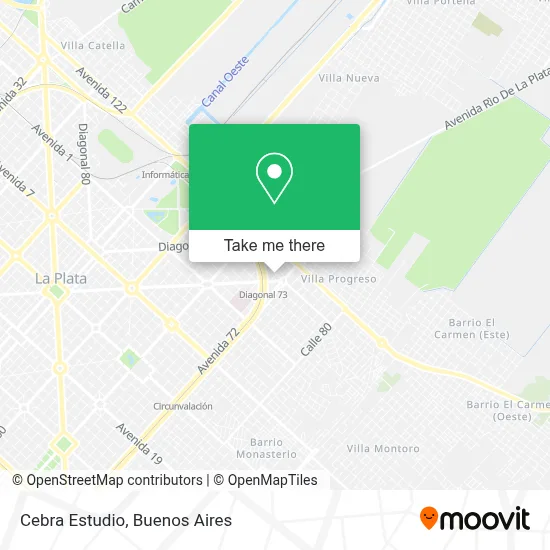 Cebra Estudio map