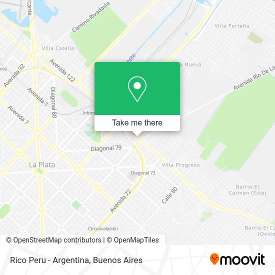 Rico Peru - Argentina map