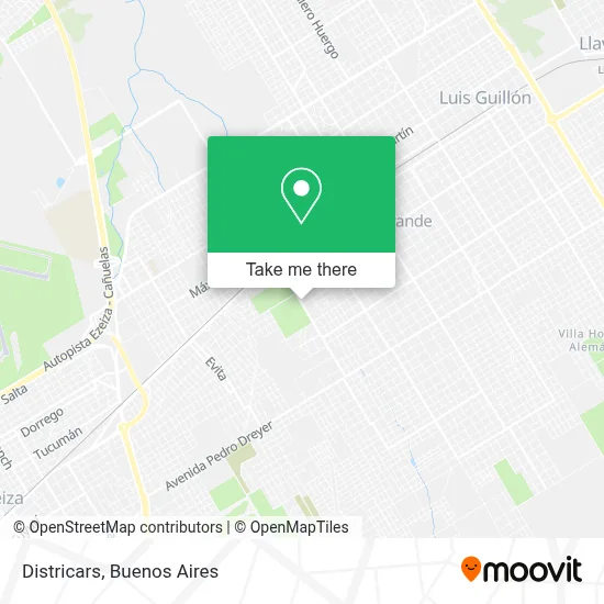 Districars map