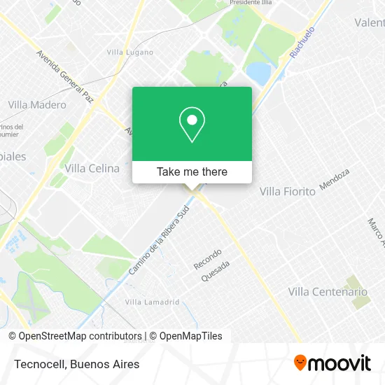 Tecnocell map
