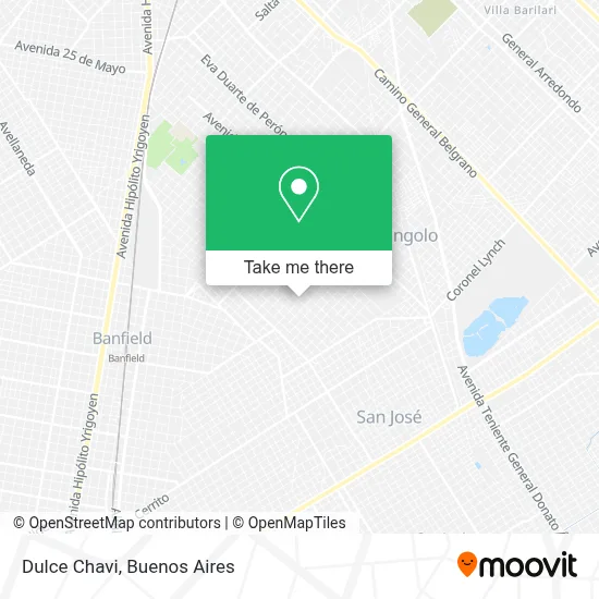 Dulce Chavi map