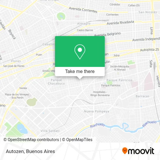 Autozen map