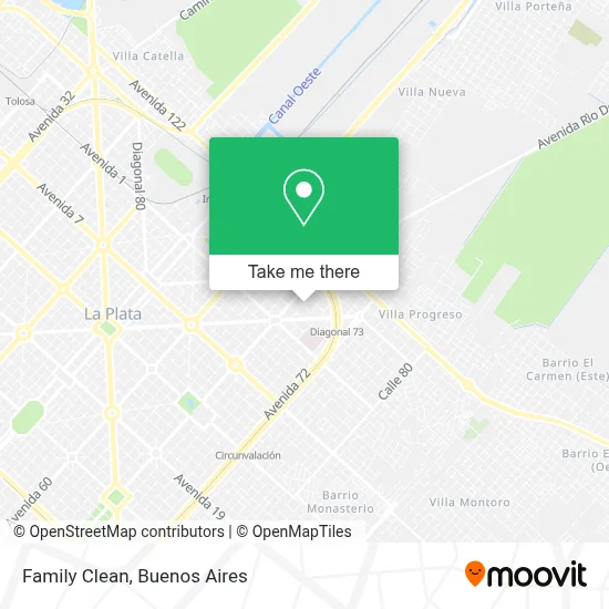 Family Clean map
