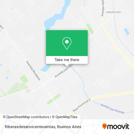 Riberasdesanvicenteventas map