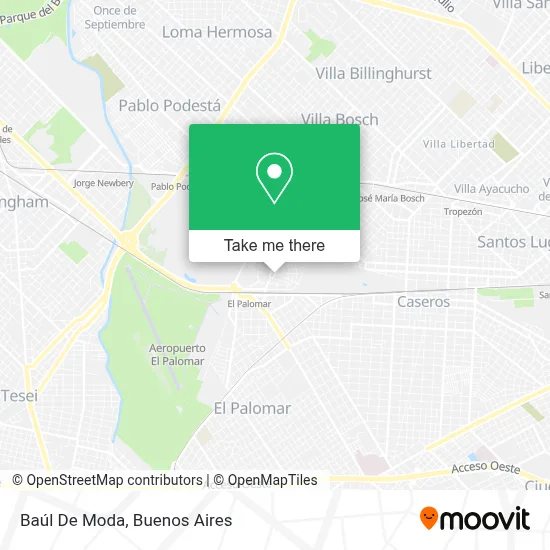 Baúl De Moda map