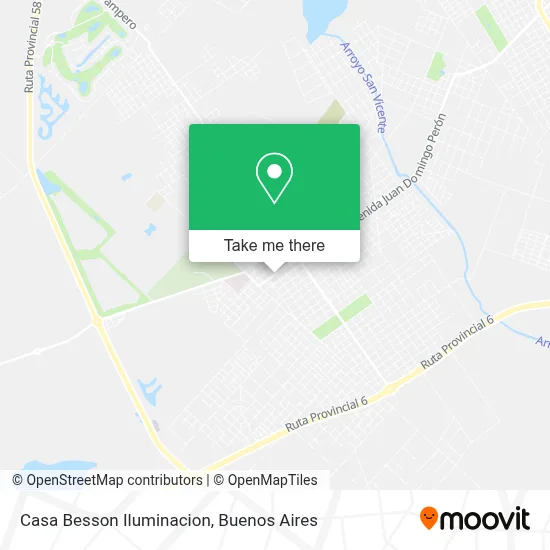 Casa Besson Iluminacion map