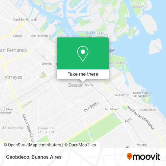 Geobdeco map