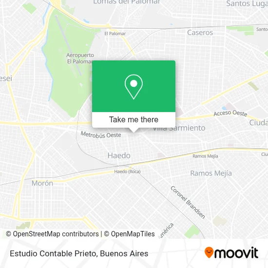 Estudio Contable Prieto map
