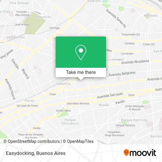 Easydocking map