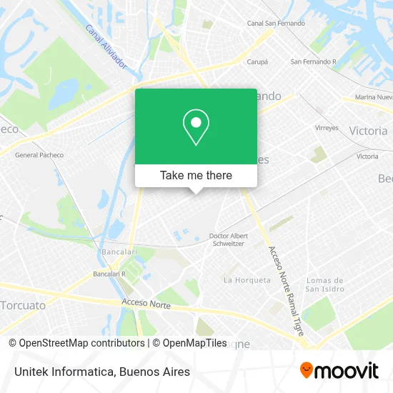 Unitek Informatica map