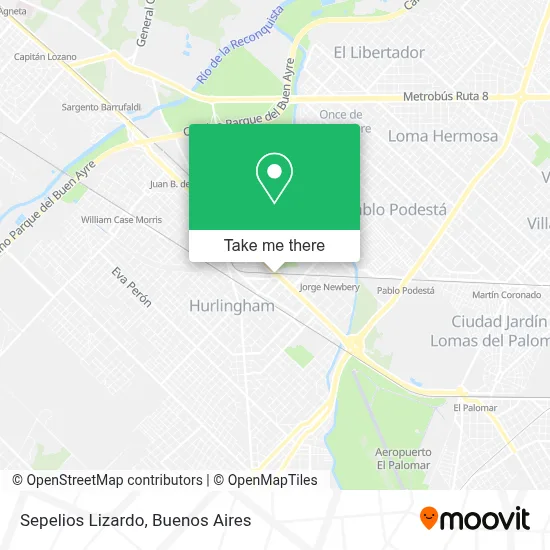 Sepelios Lizardo map