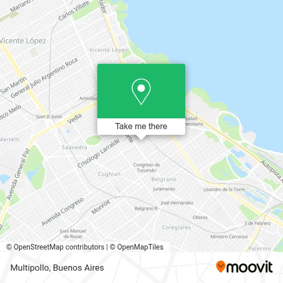 Multipollo map
