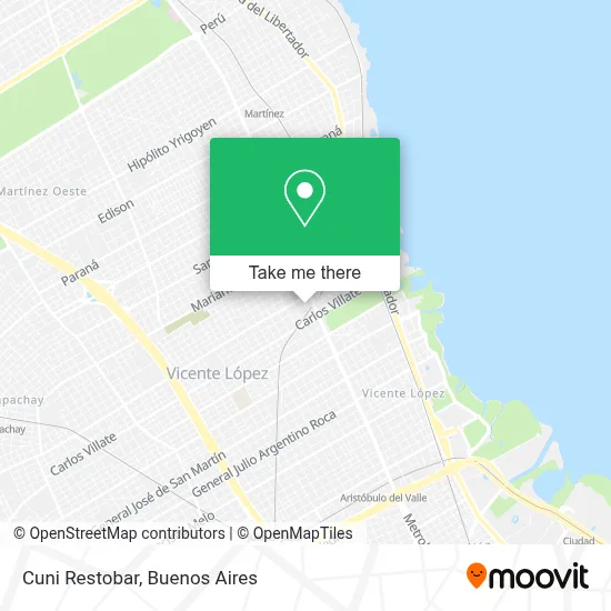 Cuni Restobar map
