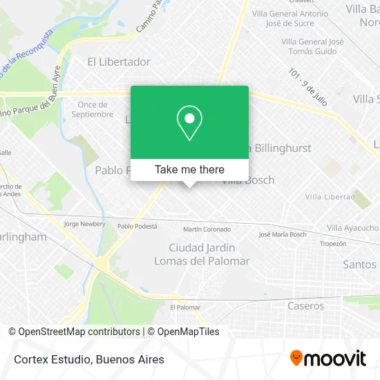 Cortex Estudio map