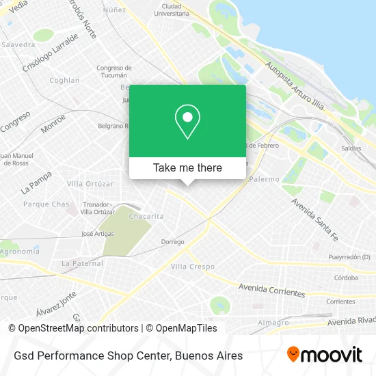 Gsd Performance Shop Center map