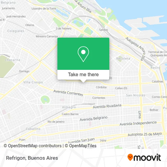 Refrigon map