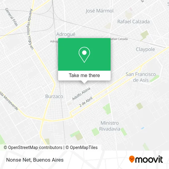 Nonse Net map