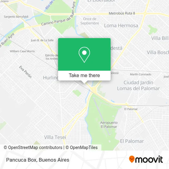 Pancuca Box map