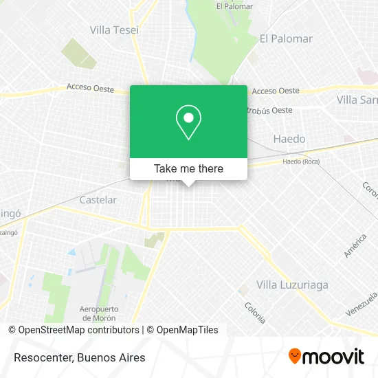 Resocenter map