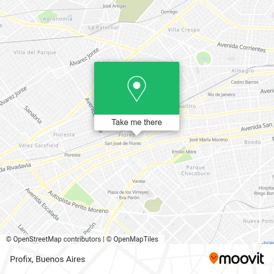 Profix map