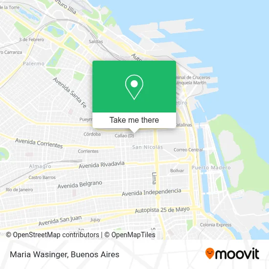 Maria Wasinger map