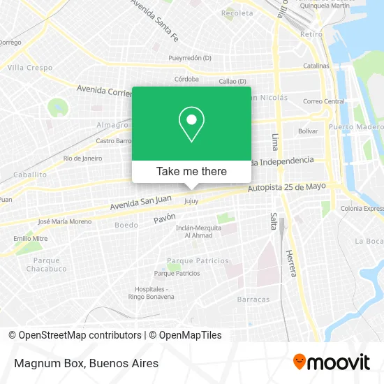 Magnum Box map