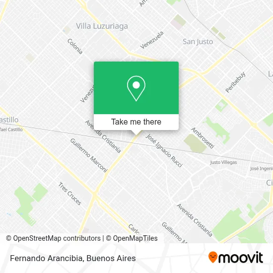 Fernando Arancibia map