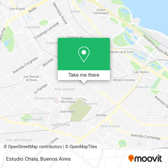 Estudio Chaia map