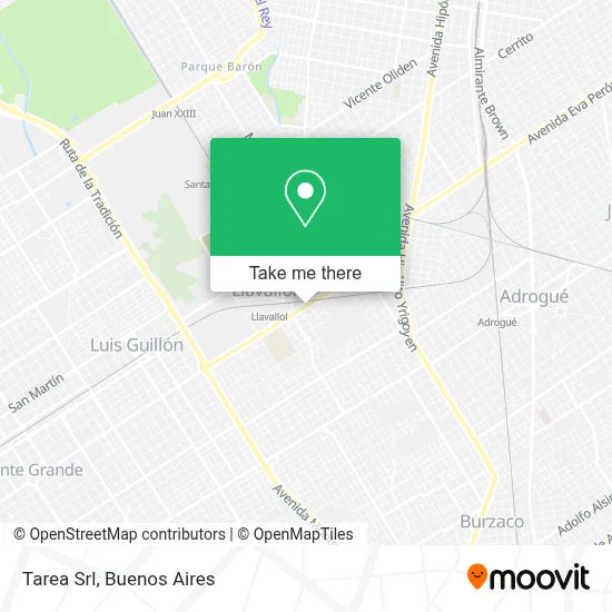 Tarea Srl map