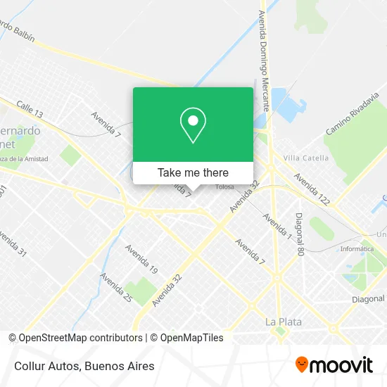 Collur Autos map
