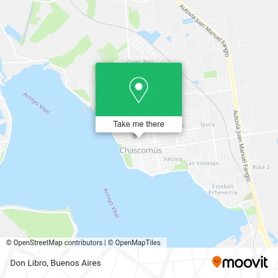 Don Libro map