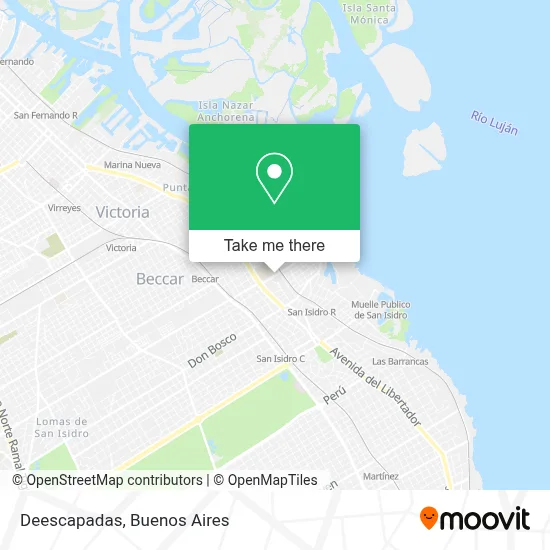 Deescapadas map