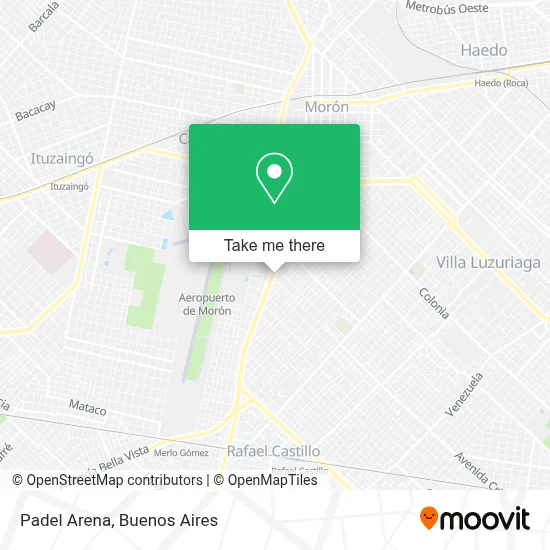 Arena Padel map