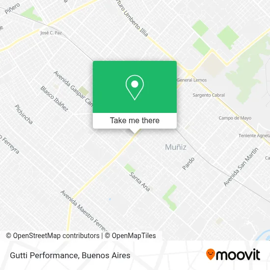 Gutti Performance map