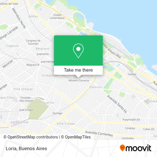 Loria map