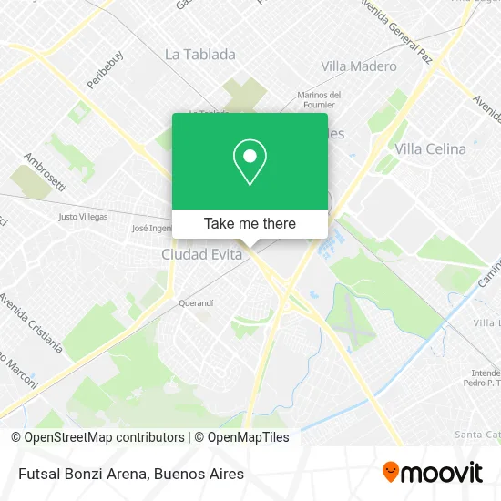Futsal Bonzi Arena map