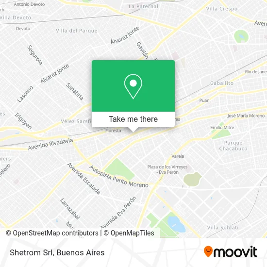 Shetrom Srl map